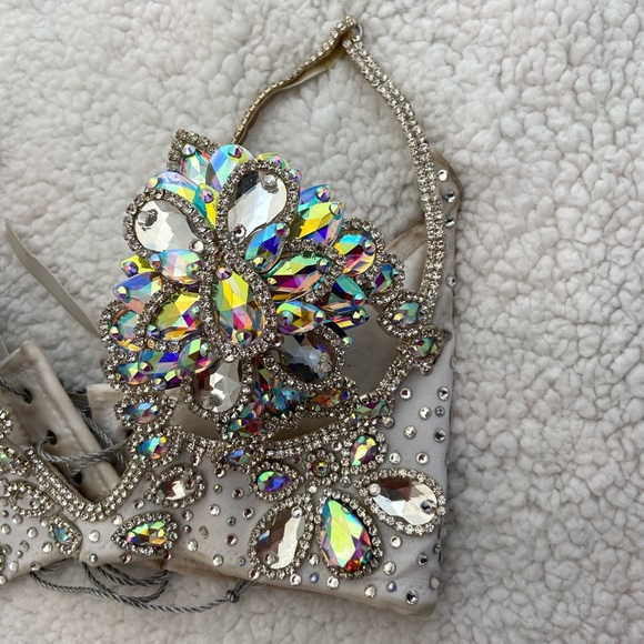 COPY - Rhinestone rave bra - Picture 3 of 4